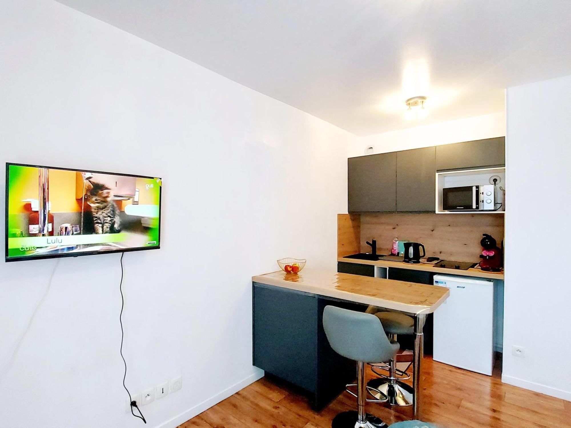 Studio Alpha - 2Min By Train To Disneyland Or 20Min Walk - 5Min Walk To "Val D'Europe" Station Montevrain Exterior photo