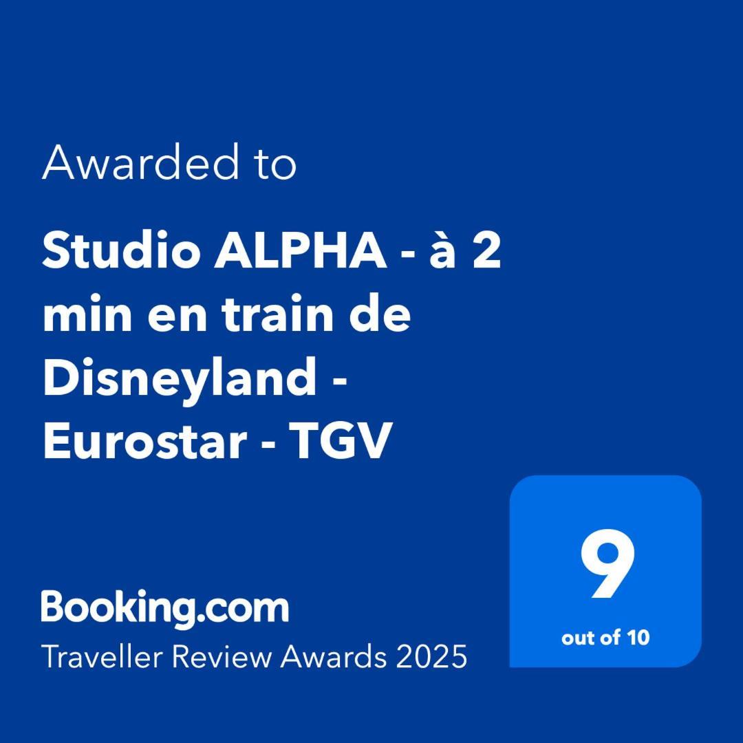 Studio Alpha - 2Min By Train To Disneyland Or 20Min Walk - 5Min Walk To "Val D'Europe" Station Montevrain Exterior photo