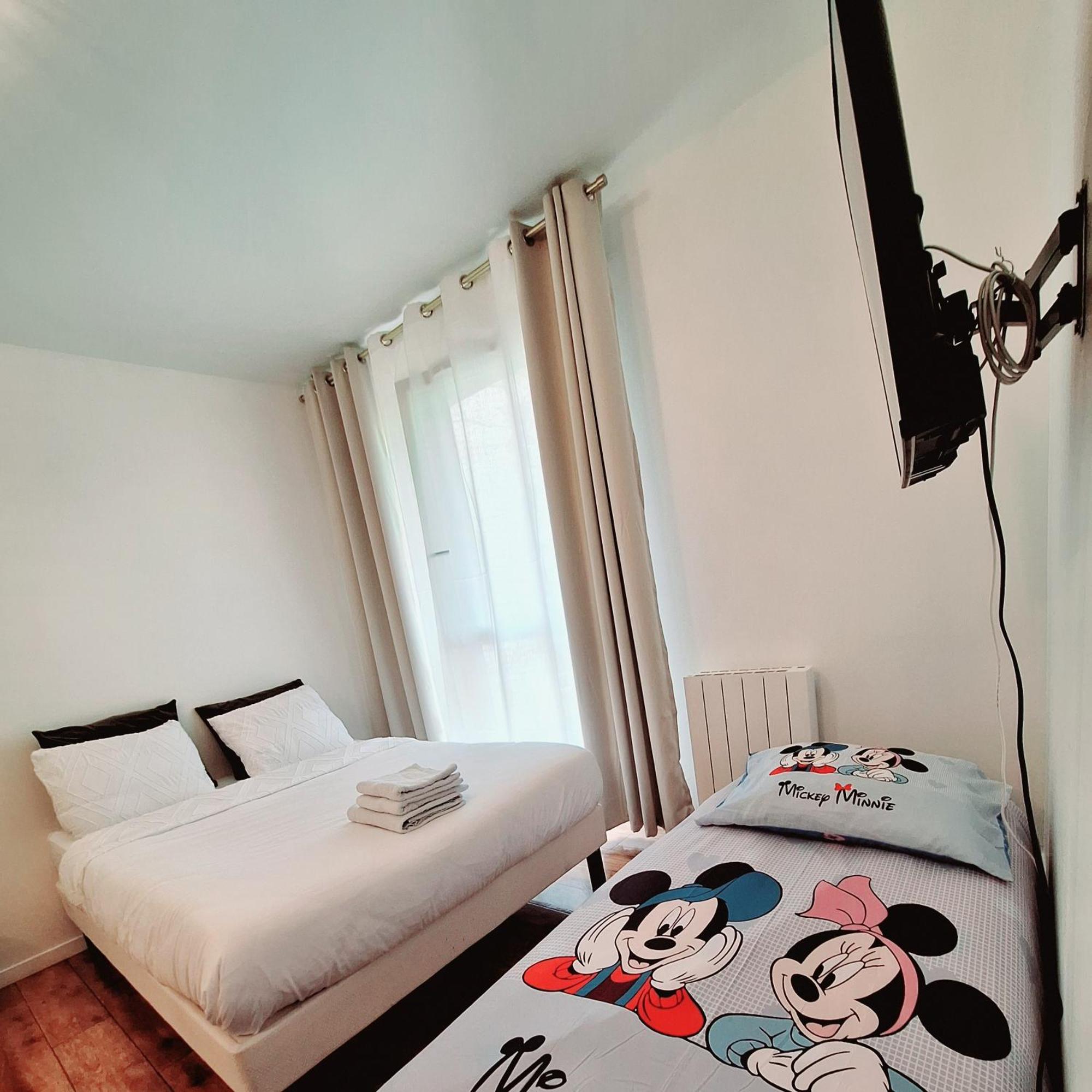 Studio Alpha - 2Min By Train To Disneyland Or 20Min Walk - 5Min Walk To "Val D'Europe" Station Montevrain Exterior photo