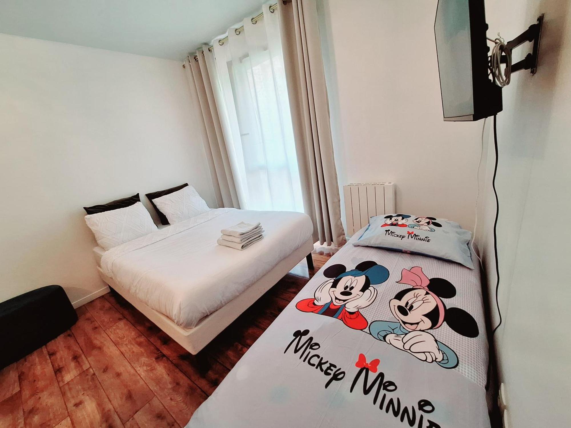 Studio Alpha - 2Min By Train To Disneyland Or 20Min Walk - 5Min Walk To "Val D'Europe" Station Montevrain Exterior photo
